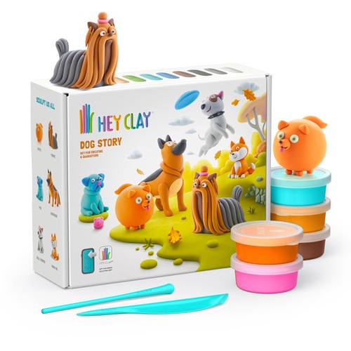 Hey clay set barattoli di - clay,