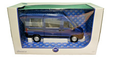 Norev Fiat Ducato Minibus Blu Scala 1/24 Die Cast 591486 Modellino Concessionario