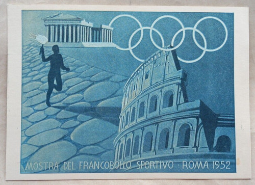 Italy 1952 rome olympics - italy,