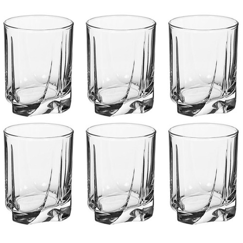 Set bicchieri vetro per - 6,