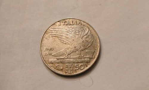 Moneta lira cent 1940 - moneta, 50