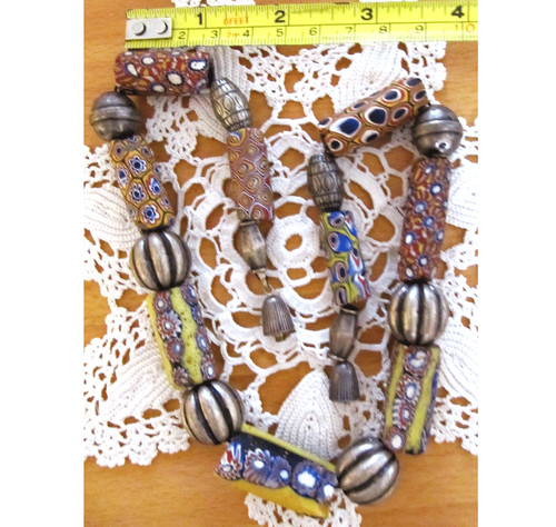 Collana con splendide antiche - ,