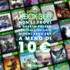 LOTTO GIOCHI A MENO DI 10€ ⚡️ MICROSOFT XBOX 360 ? SCONTI FINO AL 20% ? GRATIS