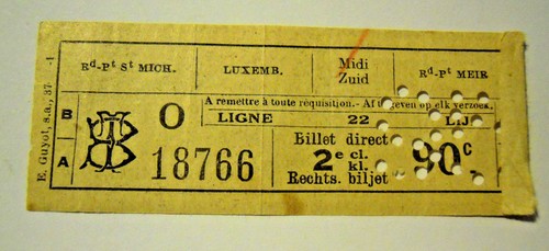 Biglietto del treno - del,