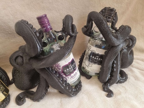 Octopus kraken portabottiglie - kraken,
