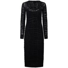 VERSACE JEANS COUTURE - Abito  lungo nero per donna