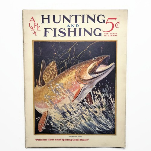Vintage april 1931 - vintage, hunting