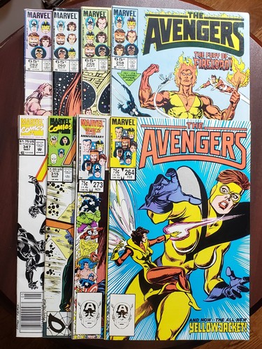 Lotto fumetti the avengers 8 - fumetti, (8
