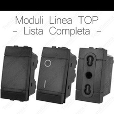 Compatibile Living interruttori, pulsanti e prese  linea TOP (24h)(no originali)