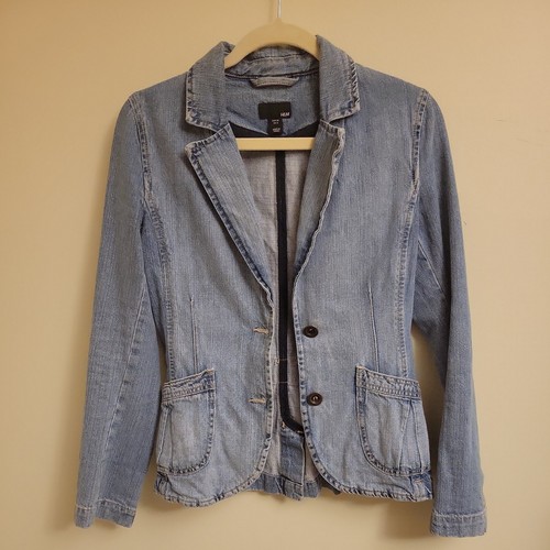 Blazer donna jeans - h&m, blu