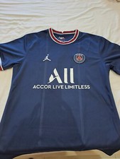 Maglia Lionel Messi Nike Psg 2021-22 Taglia L. Indossata 2 Volte In Ottimo Stato