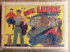 COLLANA I DINAMICI - DICK LEPRE 1/20 COMPLETA - ED. TOMASINA 1948 - OTTIMI++++