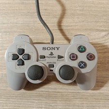 CONTROLLER PLAYSTATION 1 PS1 Sony DUALSHOCK 1 Grigio Modello SCPH-1200 OTTIMO