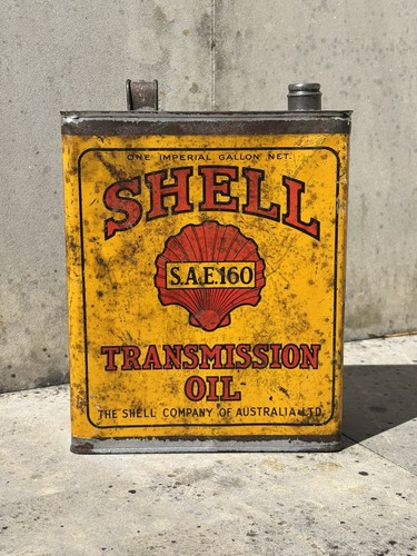 Vintage shell motor - shell, can