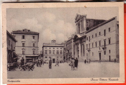 Cartolina civitavecchia fp - ,