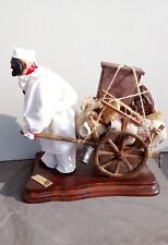 Pulcinella artigianale venditore cose vecchie (sapunaro) di A. Milei 2019 (H117)