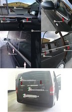 Modanatura portabagagli 1+8 cornici finestrini extralong PER Mercedes Vito W447