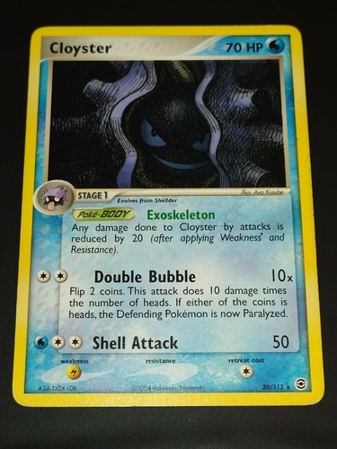 Cloyster 112 ex - 20/112,