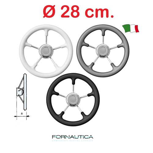 Volante ruota timone - timone, 5