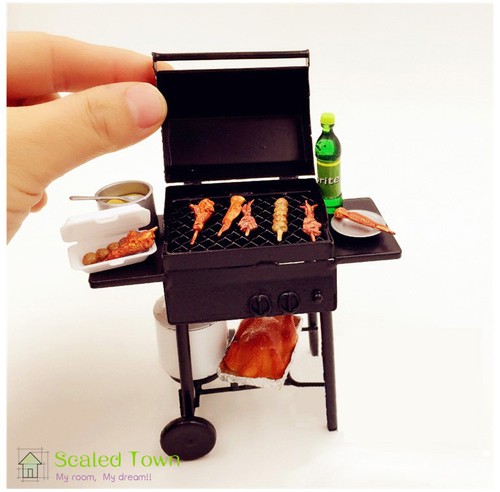 Barbecue miniatura 12 - miniatura, 1:12