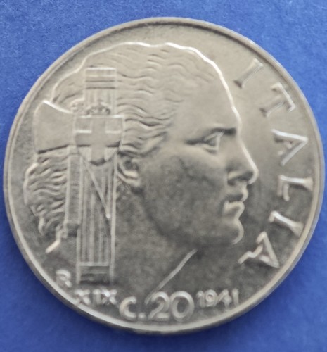 Italia centesimi lire - 20, di