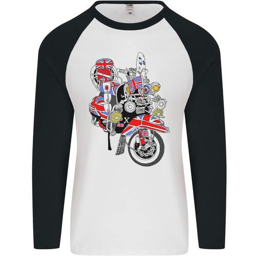 Shirt baseball s - t-shirt, l/s