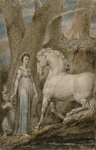 William blake ragazza - william, con