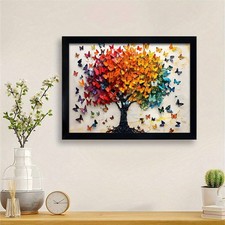 Quadro Farfalla Albero della