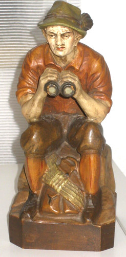Statua legno intagliato - statua,