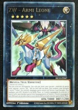 ZW ARMI LEONE Rara in Italiano (ZW - Leo Arms) KICO-IT047 YUGIOH