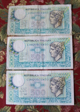 500 lire Mercurio 1974 1976