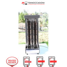 Cuoci arrosticini elettrico da 78 arrosticini 35x30x71h nuovo