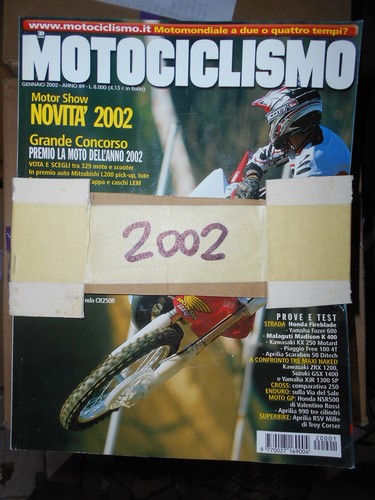 Motociclismo 2002 annata - motociclismo,