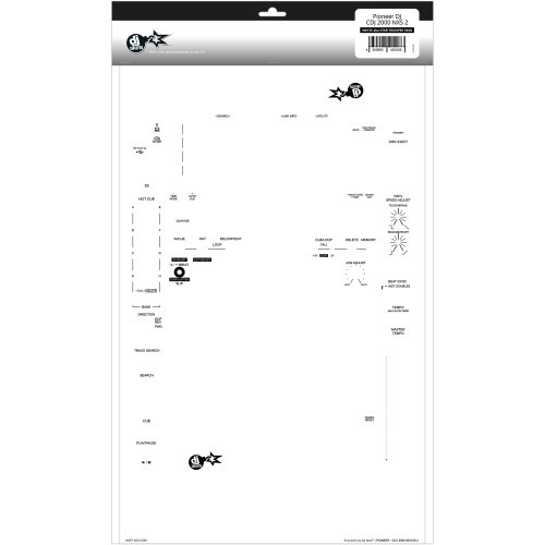 Skins pioneer dj cdj 2000 - -,