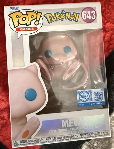 Mew pearlescent funko - pearlescent,