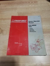 Troy Bilt PTO Manuale
