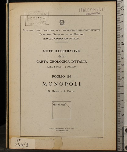 Note illustrative della carta - illustrative,