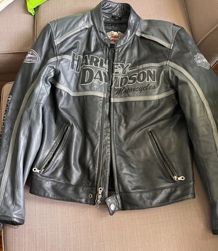 Harley davidson giacca pelle - davidson,