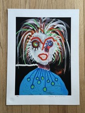 Paul Kostabi Signed And Dated