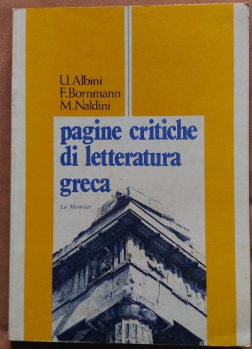 Pagine critiche letteratura - pagine, di