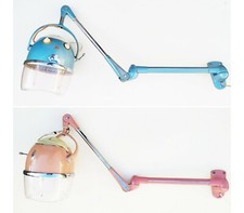 2 x CASCO PER PARRUCCHIERA A BRACCIO ESTENSIBILE DA PARTE ANNI 50 MARCA JOLI