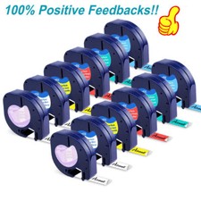 91221 91220 16951 Nastro 12 mm per Dymo Letra Tag Band LT-100T 100H 2000 XR