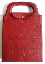 Valigetta Porta Vinili 7"45 Giri 12 Posti Plastica Vintage Usata Originale A