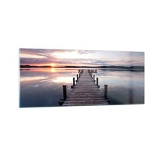 Quadro vetro 100x40cm ponte - quadro, su