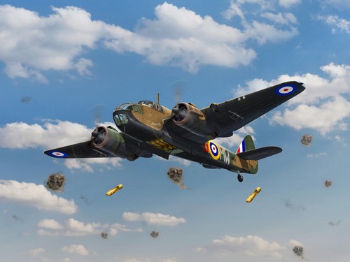 Kit modellino aereo raid