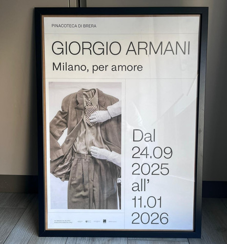 Exhib poster frame - +, giorgio