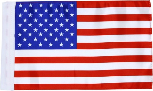 Bandiera americana moto