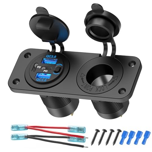 Porte presa usb 12v pannello - usb,
