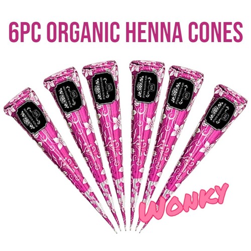 6pz coni henné winky - coni, di
