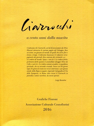 Arnoldo ciarrocchi cento - a,